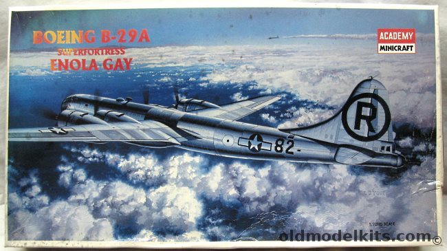 Academy 1/72 Boeing B-29A Superfortress Enola Gay, 2154 plastic model kit